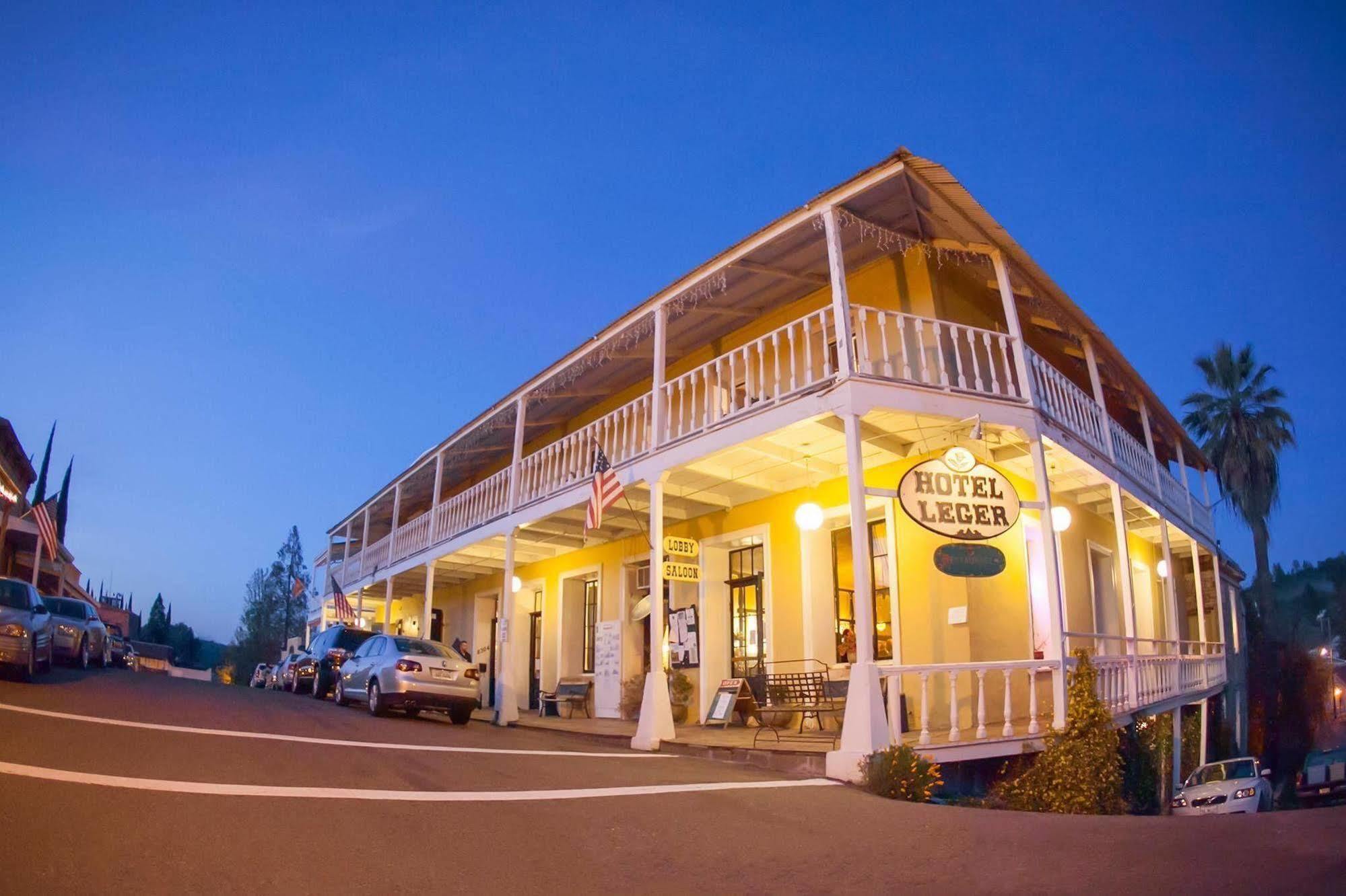 The Historic Hotel Leger Mokelumne Hill Exterior foto
